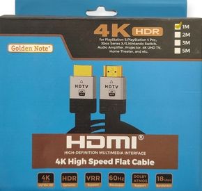 High Speed HDMI met ethernet 1.00 mtr.