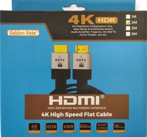 High Speed HDMI met ethernet 2.00 mtr.