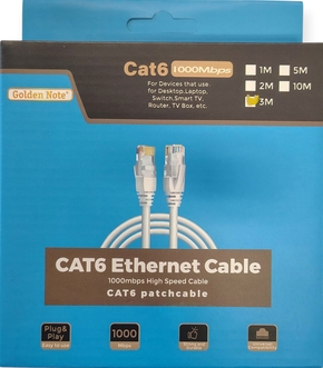 UTP CAT6 kabel 3.00 m.