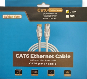 UTP CAT6 kabel 7.50 m.